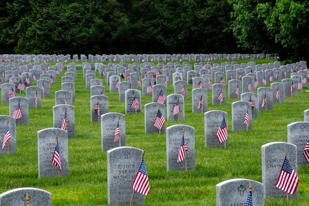 memorial day, soldiers, military, headstones, cemetery, graves